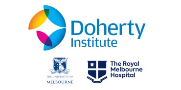 Doherty Institute University of Melbourne The Royal Melbourne Hospital logo
